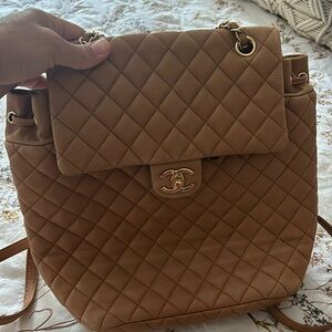 Large Chanel Classic Backpack